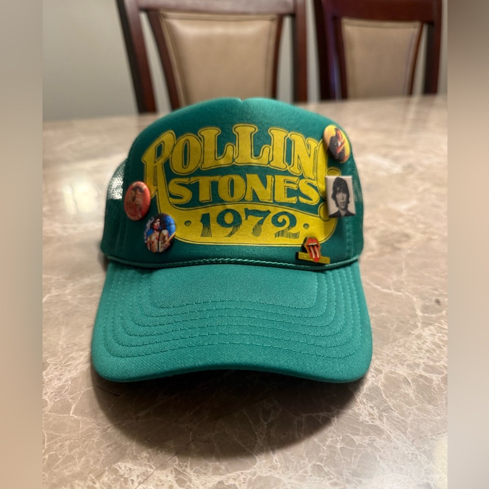 Rolling Stones 1972 Trucker Hat in Green
Madeworn
